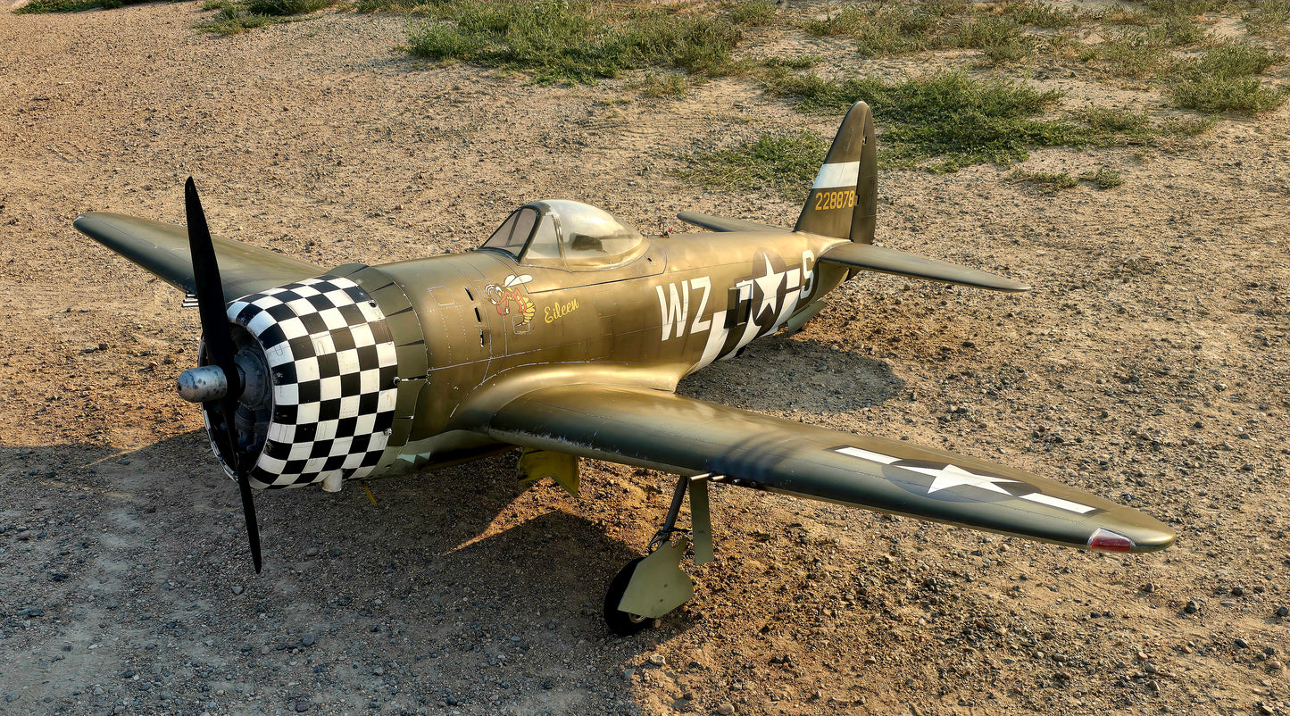 Robart P47 PNP Spektrum 12CH with gyro
