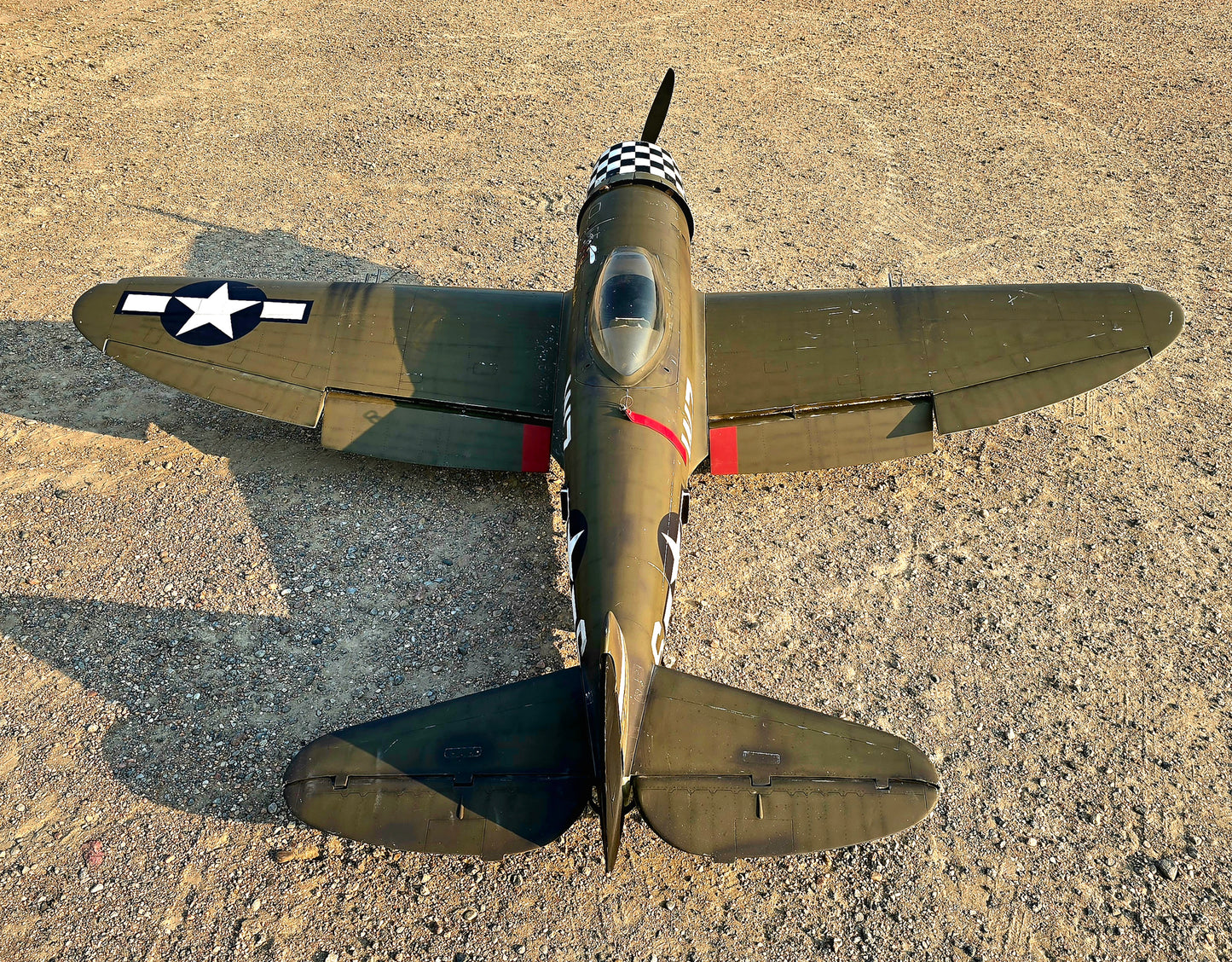Robart P47 PNP Spektrum 12CH with gyro