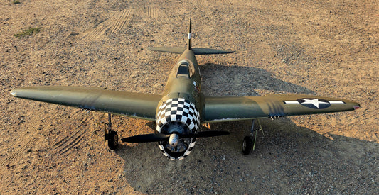Robart P47 PNP Spektrum 12CH with gyro